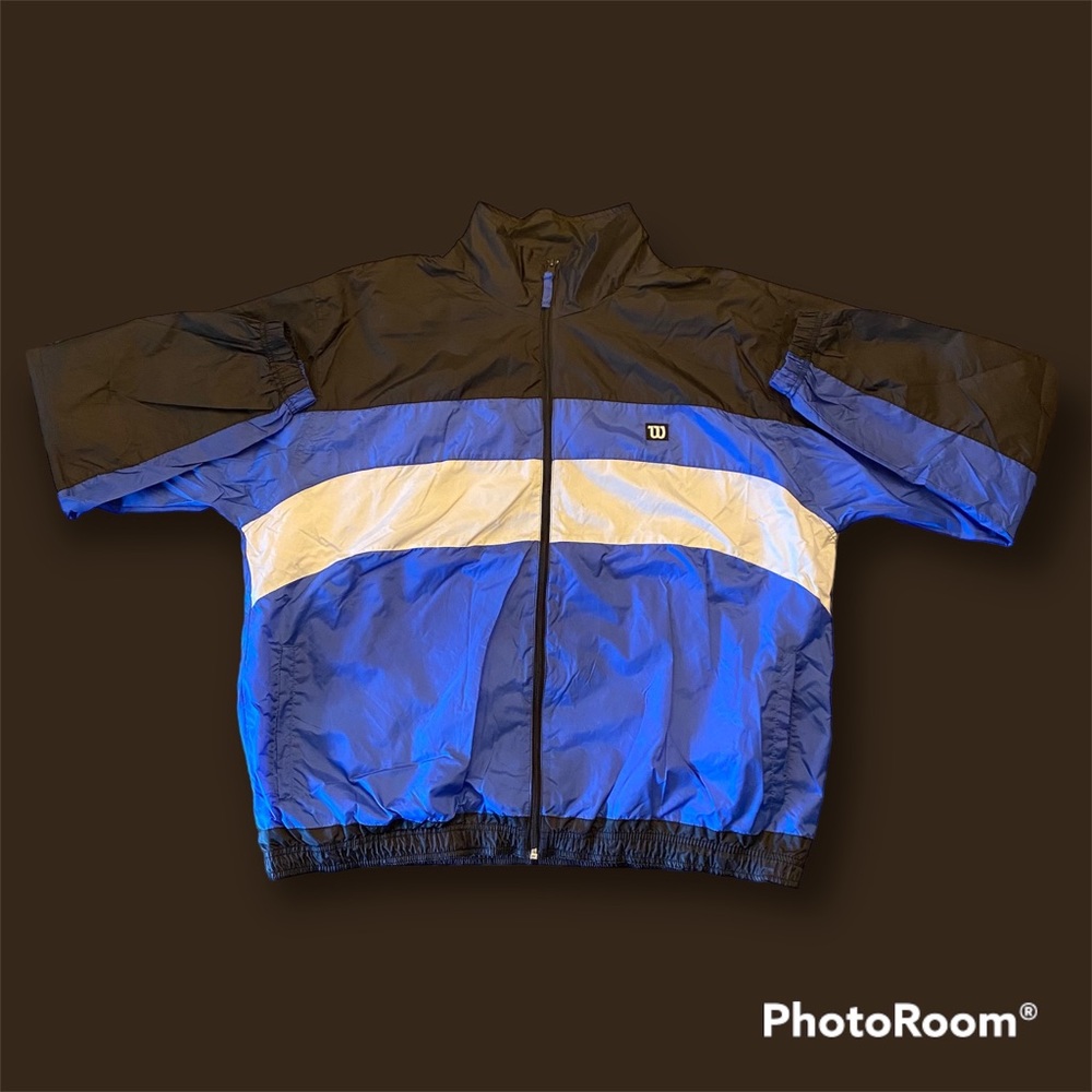 Vintage Wilson Windbreaker Jacket